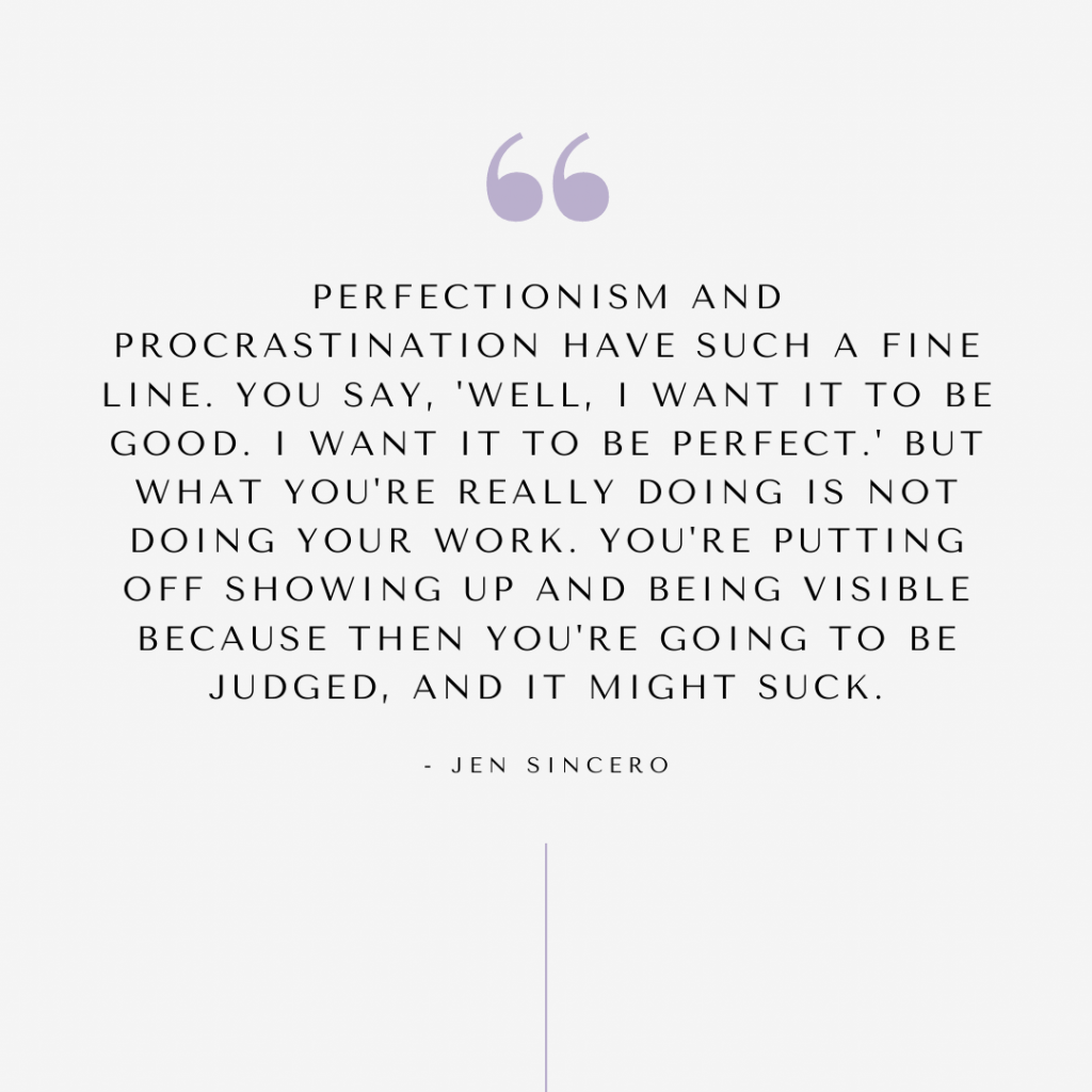 Procrastination quote